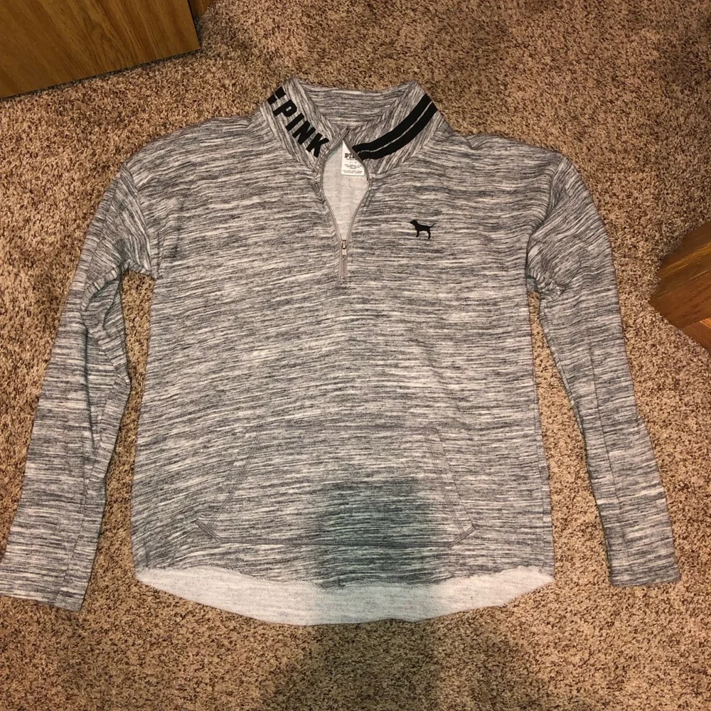 PINK Victoria’s Secret quarter zip - Picture 1 of 6